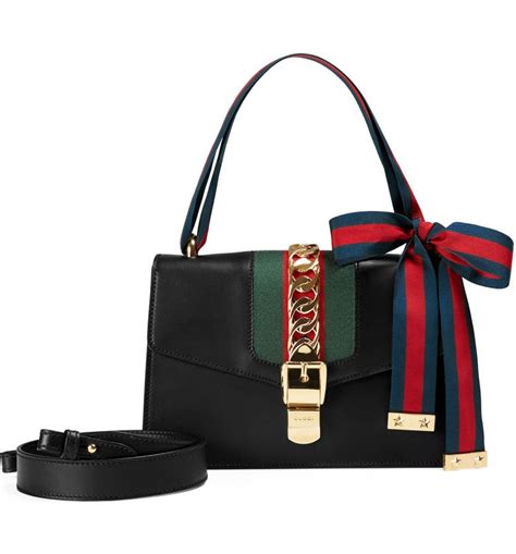 gucci sylvie mini size|Gucci sylvie mini shoulder bag.